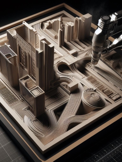 tile masters Engraving 3D