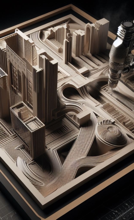 tile masters Engraving 3D